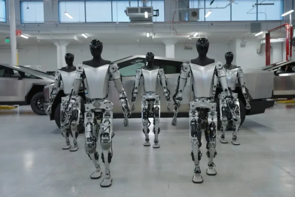 optimus tesla robots